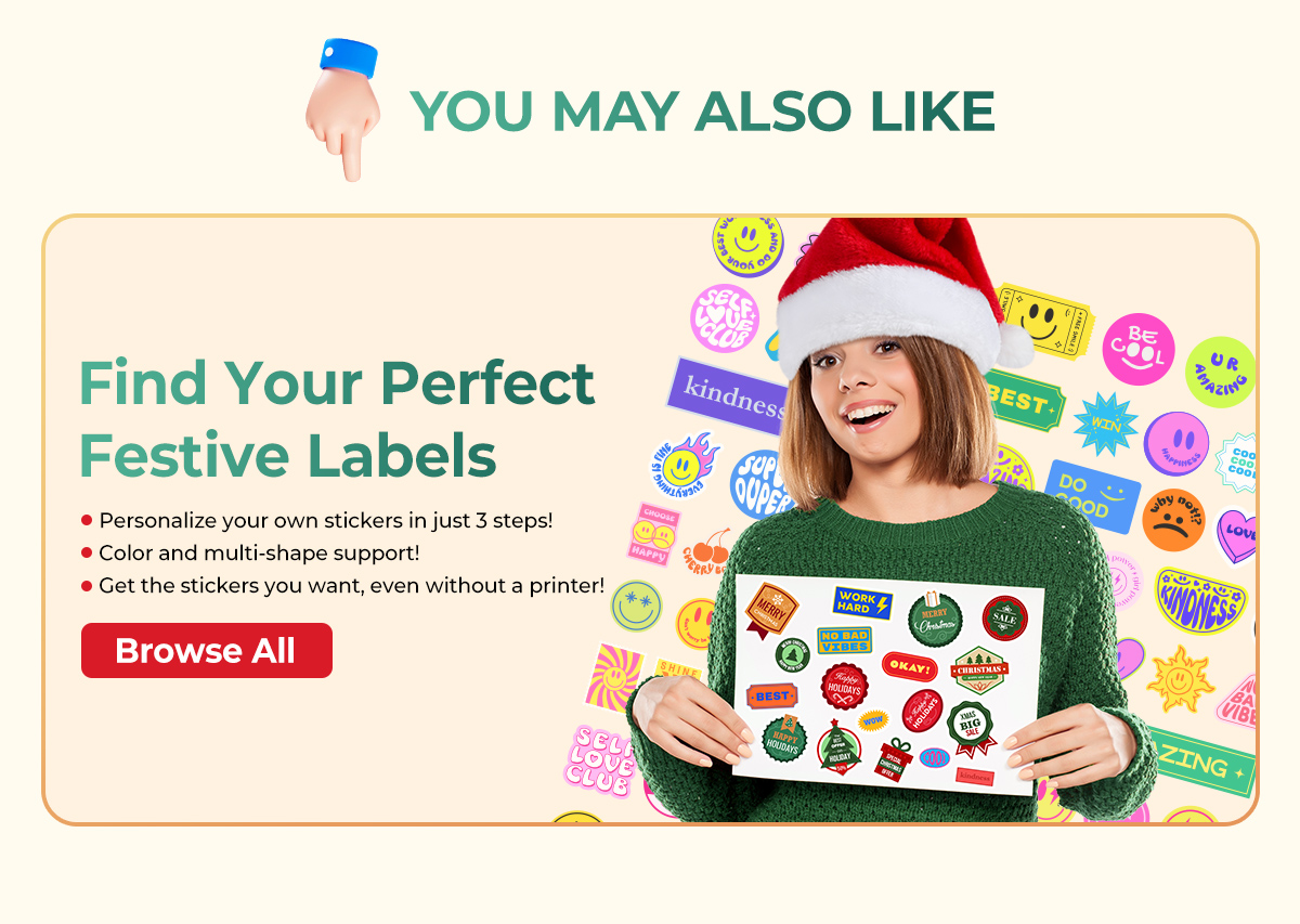 Create Your Own Christmas Labels